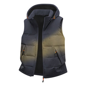 Veste d'hiver pour homme en duvet 2026, longue, à capuche, imperméable, chaude, résistante au froid, avec grande poche - Product Image 2