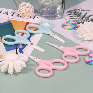 Mini tijeras de cerámica con puntas redondas, ideales para uso en oficina y estudiantes, recortadores de vello nasal y recortadores de cejas. - Product Image 4
