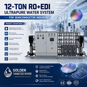 Système de purification d'eau par osmose inverse commercial, équipement de traitement de l'eau pour l'électronique et les semi-conducteurs - Product Image 1
