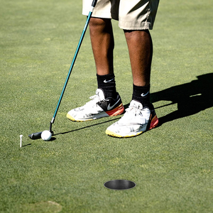 Accesorios de Acero Inoxidable de 6 Pulgadas para Putting Green de <span class=keywords><strong>Golf</strong></span>, para Práctica y Entrenamiento en el Patio Trasero, Entrenador de Swing y Ayudas de Entrenamiento - Product Image 6