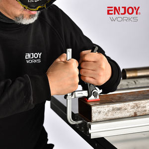 60mm Throat Depth Quick Release Schweißt isch F Style Schwalben schwanz hebel klemme für die Holz bearbeitung - Product Image 5