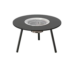 โต๊ะปิคนิคไม้เนื้อแข็งแบบพับได้สำหรับปิ้งย่างกลางแจ้ง ขายส่ง - Product Image 3