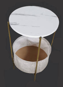 Giỏ Đựng Đồ Nội Thất Bằng Vải Hình Tròn Bàn Bên Cạnh Đồ Nội Thất Cổ Điển Bán Chạy Bộ Bàn Cạnh Thùng Cà Phê - Product Image 4