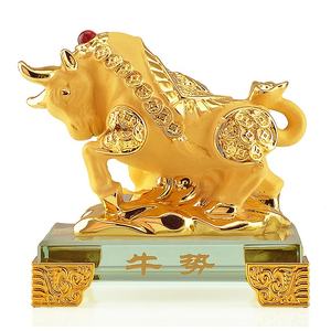 الراتنج الذهبي فنغ شوي تمثال المنزل مكتب سطح المكتب الديكور زودياك النحت جمع هدية غرفة المعيشة الحرف - Product Image 2