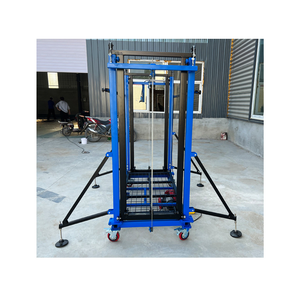 6m 8m 10m 12m elektrikli İskele paletli paletli makaslı kaldırma zinciri Weel Weel büyük çaplı kabul OEM/ODM - Product Image 2