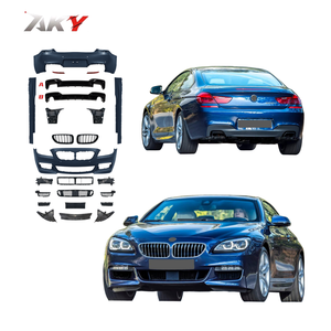Usine directement vente pour <span class=keywords><strong>BMW</strong></span> série 6 F06 pare-chocs de voiture 2011-2018 mise à niveau vers F06 MT M-tech Bodykit pare-chocs jupes latérales Grille - Product Image 1