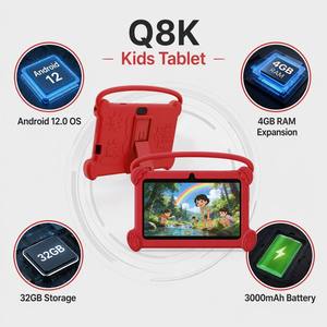 Tablette Wifi 7 pouces <span class=keywords><strong>Android</strong></span>, nouvelle conception, 2 Go 32 Go, tablette éducative pour enfants, tablette enfant, tableta - Product Image 6