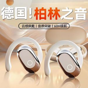 <b>Wireless</b> Hang Ear Bluetooth Earphones Dynamic <b>Microphone</b> Touch Control Sports Headphones Type C Charging 500-1000mAh Battery - Product Image 4
