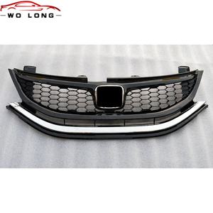 Griglia <span class=keywords><strong>superiore</strong></span> della parte anteriore del cromo del paraurti del favo dell'automobile di qualità per la giada di Honda 2013 2014 2015 <span class=keywords><strong>2016</strong></span> - Product Image 4