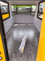 Groothandelsvoorraad Snelle levering Glasvezel Aluminium Roestbestendig Aanpasbaar Geïsoleerd Eenvoudige montage Snack Melkthee Catering