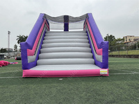 Parcours d'obstacles gonflable commercial Barry Factory Price 5K Inflatable Run the Humps pour événements en plein air