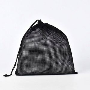 Bolsa de Almacenamiento de Frutas y Verduras con Cordón, de Malla de Poliéster Ecológico, con Logotipo y Tamaño Personalizados, Venta al Por Mayor - Product Image 2