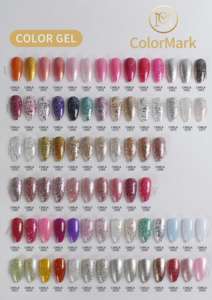 <span class=keywords><strong>Vernis</strong></span> à ongles en gel à paillettes holographiques | <span class=keywords><strong>Noir</strong></span> étincelant/UV foncé/LED Soak Off Gel - Product Image 4