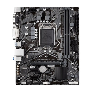 มาเธอร์บอร์ดกิกะไบต์ของแท้ H410M มาเธอร์บอร์ด D2VX si/ V2/V3สำหรับรุ่น10th LGA 1200 DDR4 DVI D-Sub SATA M.2 Gbps <span class=keywords><strong>เมนบอร์ด</strong></span> H410 <span class=keywords><strong>ATX</strong></span> - Product Image 1