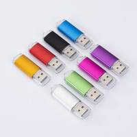 Vente en gros de clés USB grande capacité 8 Go 16 Go Gravure de logo personnalisée pour la promotion de l'entreprise Cadeaux scolaires Design créatif