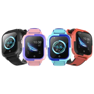 Redlex 2024 CT11最畅销的settracker2 SOS 4g手表支持7游戏学习和有趣的全球定位系统位置跟踪器时间儿童智能手表