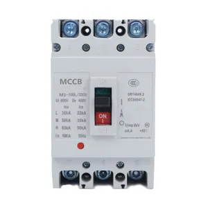 3P Mccb Circuit Breaker 63A 80A 100A 125A 160A 180A 200A 225A 250A 400A 630A 800A 1250A 1600A Ac Circuit Breaker