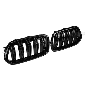 Rejilla Delantera Doble para BMW F39 Serie X2 M35i XDrive20d XDrive28i SDrive20i 4 Puertas 2018 2019 2020 Negra - Product Image 2