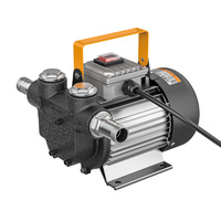 Pompe à huile électrique 12V/24V/220V, centrifuge auto-amorçante à haut débit en fer, distributeur de carburant, pompe à carburant diesel mobile pneumatique