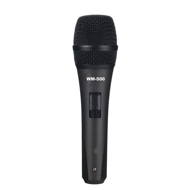 Wholesale Price Dynamic Wired Cardioid Polar Pattern Oke Microphone Handheld Vocal Mic with Metal Material