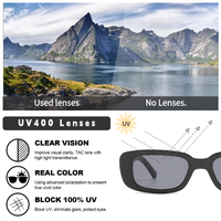 Lunettes de soleil personnalisées pour hommes, logo OEM ODM, protection UV400, monture PC, faible MOQ, fournisseur d'usine en gros