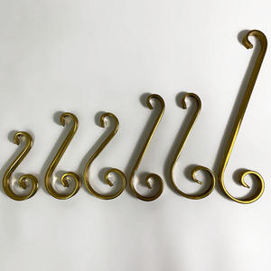 JYZ Garde-corps d'escalier en acier inoxydable 304 de style européen, décoration de porte moderne, accents dorés en titane, durable pour villa - Product Image 1