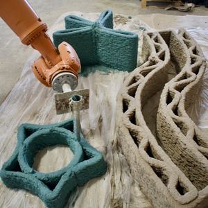 Robot industriale automatizzato per stampa 3D Robot <span class=keywords><strong>Kuka</strong></span> Kr210 Robot braccio 3D stampanti eco-friendly 3D stampa manipolatore per la costruzione - Product Image 4