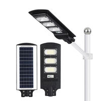 Farolas Solares, Luces Solares para Jardín, Iluminación Exterior, Impermeables IP65 y con Protección Contra Rayos, Certificación CE