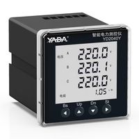 Medidor de Energía Multifuncional Trifásico con Certificación YADA CE, Clase 0.5, AC600V 6A, Medidor de Calidad de Energía Digital Inteligente Industrial