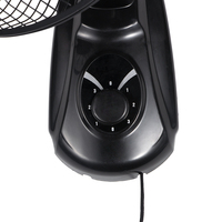RAF 400W Ventilateur Électrique Mural Avec 3 Pales en PP, Trois Vitesses, Faible Bruit de Refroidissement