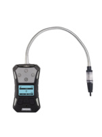 Detector de fugas de gas CH4 de metano portátil PPM LEL VOL detección para gasoducto con sonda flexible