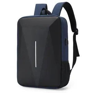 Sac à dos d'affaires à coque rigide étanche personnalisé de nouvelle mode antivol sac à dos USB sac à dos pour ordinateur portable pour hommes