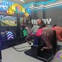 Simulateur de course de chevaux BLEE BL-RGM53, jeu d'arcade avec accepteur de billets, multi-prises (EU/US/UK/AU), langue anglaise