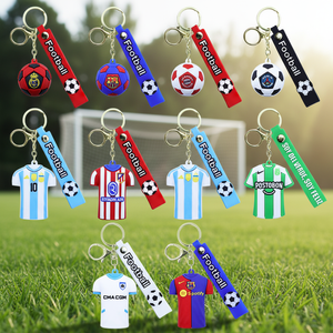 Direct usine Star Jersey pour porte-clés en PVC à effet goutte, pendentif créatif pour <span class=keywords><strong>sac</strong></span> d'école, DIY - Product Image 5