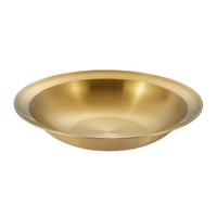 FLEY Großhandel Vintage 304 Edelstahl Strohhut-Teller, Anpassbare Metall-Tischware für Westliche Pasta-Restaurants