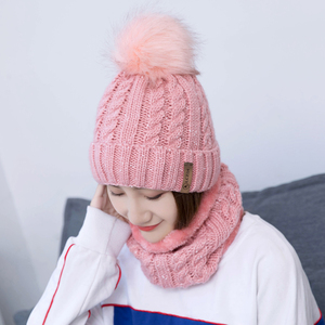 2025 luxe chaud dames hiver tricoté chapeaux avec pompon <span class=keywords><strong>bonnet</strong></span> Logo personnalisé en gros usine directe - Product Image 6