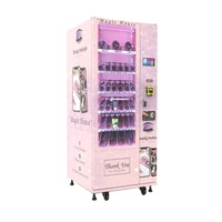 24H Self-Service Standard Pour Aliments Collations Boissons Cils perruques Masque Facial rouge à lèvres beauté soleil cri combo distributeur automatique