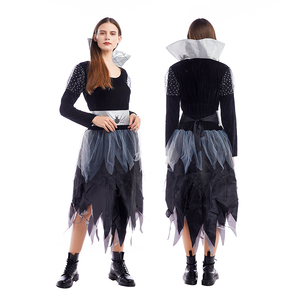 <span class=keywords><strong>Femme</strong></span> <span class=keywords><strong>Vampire</strong></span> Sorcière Costume Cosplay Mascarade Fête Cosplay Gothique Halloween <span class=keywords><strong>Robe</strong></span> - Product Image 4