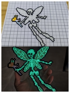 Long-afterglow Photoluminescent Strontium Aluminate Powder Glow in the Dark Pigment for Perler <strong>Fuse</strong> <strong>Beads</strong> DIY Crafts Plastic Toy - Product Image 2