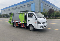 Urban Waste Collection Compactor Garbage Truck with Manual Transmission and Euro 5 Engine