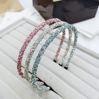 Accessoires de cheveux tendance 2020, bandeaux en cristal scintillant, bandeaux pour femmes, bijoux pour la tête, bandeaux pour cheveux conçus