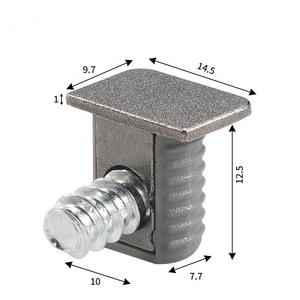 Support de plaque de pistolet de connecteur <span class=keywords><strong>invisible</strong></span> de meubles minimalistes support amovible et caché - Product Image 3