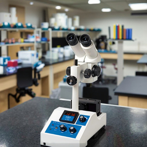 High Accuracy Digital <strong>Melting</strong> <strong>Point</strong> <strong>Apparatus</strong> with Binocular Microscope Capillary Slide Cover-glass <strong>Measurement</strong> Methods - Product Image 4