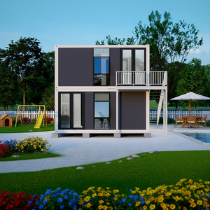 Nouveaux matériaux créatifs <span class=keywords><strong>Prix</strong></span> Maisons mobiles portables Plans <span class=keywords><strong>de</strong></span> maisons préfabriquées Maison conteneur Coffre-fort Design européen - Product Image 1