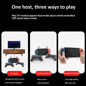 Máy Chơi Game Cầm Tay 16 Bit 64 Bit 128 Bit X40 Mới <span class=keywords><strong>7</strong></span> Inch Máy Phát Video Trò Chơi - Product Image 5