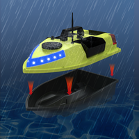 Bateau de pêche télécommandé de haute technologie avec sonar GPS 99 positions, navigation nocturne, détecteur de poissons, type RC avec fonctionnalités de signalisation en cas de perte de signal