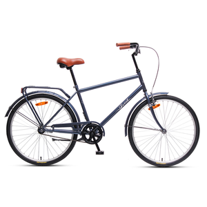 <span class=keywords><strong>Bicicleta</strong></span> Urbana TXED Clásica de 26 Pulgadas con <span class=keywords><strong>Cuadro</strong></span> de Acero, Frenos V-Brake Delanteros y Coaster Traseros, Una Velocidad, Tianjin, 15.8 kg - Product Image 3