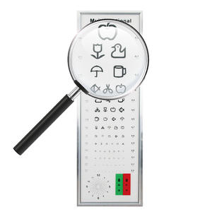 Tabla de Visión para Niños con Luz LED, 5m, Uso Doméstico, Prueba de Jardín de Infancia, Patrón de Dibujos Animados Estándar, Material PMMA Rectangular - Product Image 5