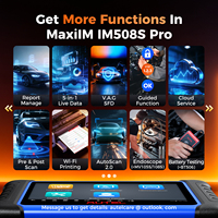 Autel IM508S Pro Scanner de diagnostic automobile de niveau OE, 5 fois plus rapide, Android 11.0, visualisation des images bloquées, sans restriction IP