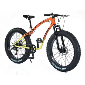 Venta caliente MTB Bike Cycle 26 pulgadas Marco de acero de alto carbono Fat Tire Mountain Bike para adultos